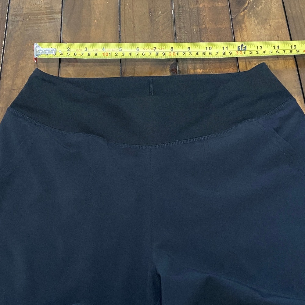 Patagonia Happy Hike Studio Pants Black Joggers Wmns Small 55265 Stretch Hiking - Picture 6 of 9